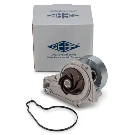 GEBA 55200 Wasserpumpe + Dichtung BMW 1er F20 F21 3er F30 F31 5er G30 G31 X3 G01 F32 B58