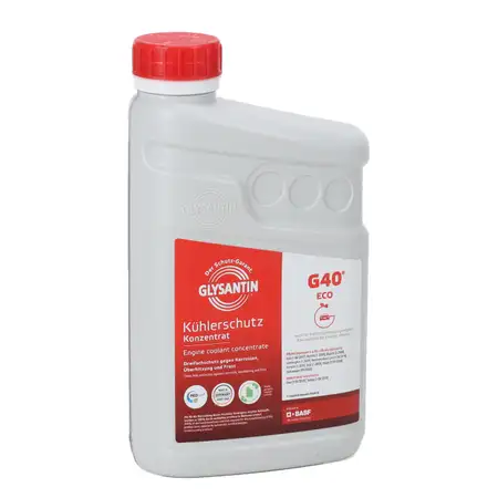 1L 1 Liter BASF GLYSANTIN Frostschutz K&uuml;hlerfrostschutz Konzentrat G40 Eco PINK