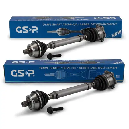 2x GSP Antriebswelle Gelenkwelle f&uuml;r AUDI A4 B5 A6 C5 VW Passat 3B SKODA Superb vorne