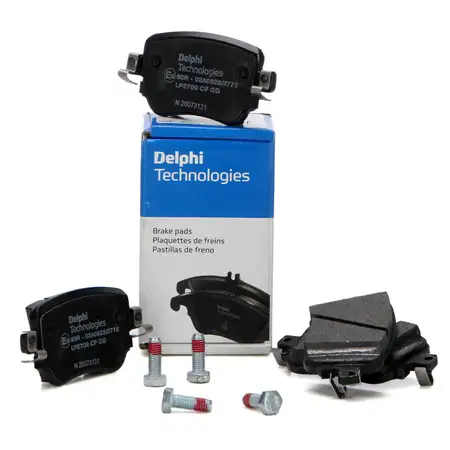 DELPHI LP2709 Bremsbel&auml;ge VW Polo 2.0 GTI Sharan 7N AUDI A1 8X GBA Q3 8U hinten