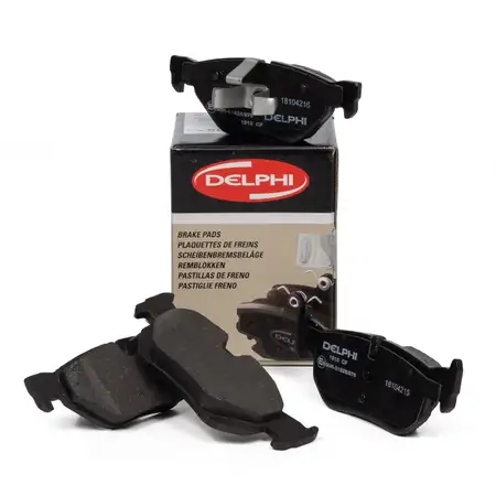 DELPHI Bremsbel&auml;ge BMW 1er E81 E82 E87 E88 3er E90 E91 E92 E93 X1 X3 F25 hinten