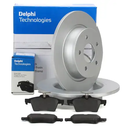 DELPHI Bremsscheiben + Bremsbel&auml;ge FORD Grand / C-Max 2 MK2 Kuga 2 MK2 hinten