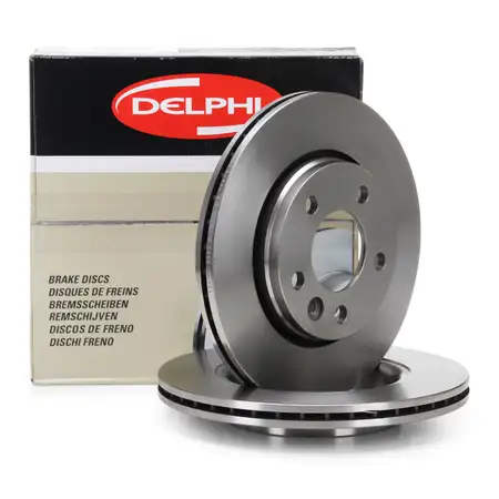 DELPHI Bremsscheiben f&uuml;r VW MULTIVAN TRANSPORTER T5 + T6 PR-2E3 / 2E4 hinten