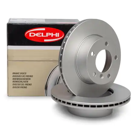 DELPHI Bremsscheiben Satz f&uuml;r BMW 1er E81 E87 F20 F21 116-120i 114-118d vorne