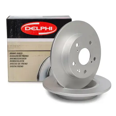 DELPHI Bremsscheiben f&uuml;r SUZUKI SWIFT IV SX4 S-Cross (JY) VITARA (LY) hinten