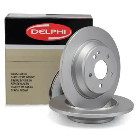 DELPHI BG4811C Bremsscheiben Satz MERCEDES V-Klasse Vito eVito EQV W447 hinten