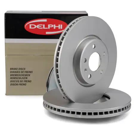 DELPHI Bremsscheiben f&uuml;r AUDI A4 (B8) A5 (8T 8F) A6 (C7) A7 (4G) Q5 (8RB) vorne