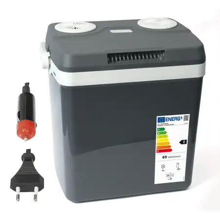 Dino KRAFTPAKET 131001 Thermoelektrische K&uuml;hlbox Warmhaltebox 12V 220-240V 32 L