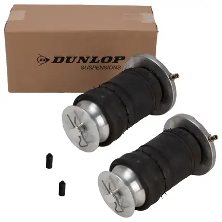 2x DUNLOP DAS10143 Luftfeder Federbalg OPEL Movano A RENAULT Master 2 Interstar hinten