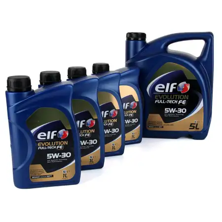 9L 9 Liter elf Evolution Full-Tech FE 5W-30 Motor&ouml;l &Ouml;l RENAULT RN0720 MB 226.51