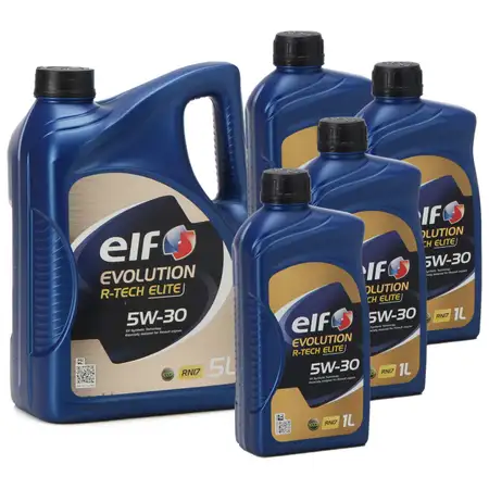 9L 9 Liter elf Evolution R-TECH ELITE 5W-30 5W30 Motor&ouml;l &Ouml;l C3 Renault RN17