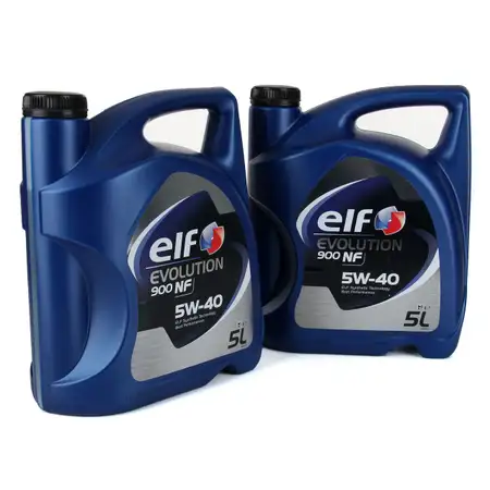 10 Liter elf Evolution 900 NF 5W-40 Motor&ouml;l VW 502.00/505.00 MERCEDES 229.3