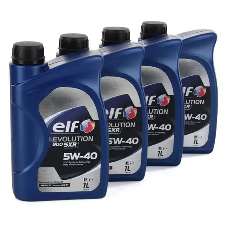 4L 4 Liter elf Evolution 900 SXR 5W-40 Motor&ouml;l RN0700 RN0710 MERCEDES 226.5