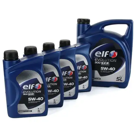 9L 9 Liter elf Evolution 900 SXR 5W-40 Motor&ouml;l RN0700 RN0710 MERCEDES 226.5