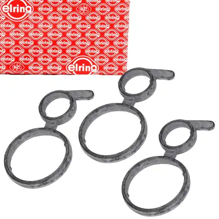 3x ELRING Dichtung D&uuml;senhalter Einspritzd&uuml;se BMW F20 F21 F45 F46 X1 X2 MINI F55 F56 B37