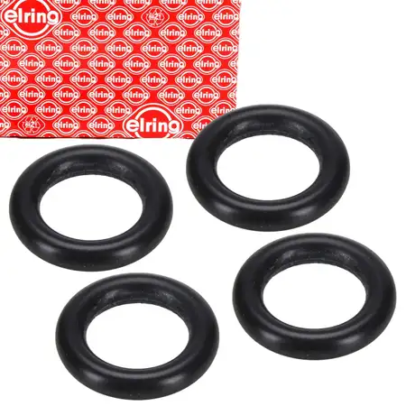 4x ELRING Dichtring Einspritzventil MERCEDES W203 W204 W210 W211 W212 Sprinter M111 M271