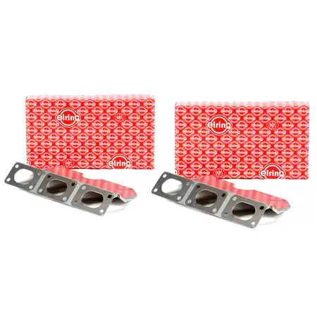 2x ELRING Abgaskr&uuml;mmerdichtung f&uuml;r BMW E46 E39 E60 E61 E38 E65-67 X3 X5 M52 M54