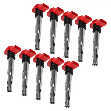 10x ERA 880065 Z&uuml;ndspule Z&uuml;ndmodul AUDI RS6 C6 R8 42 5.2 FSI 525-610 PS 06E905115E