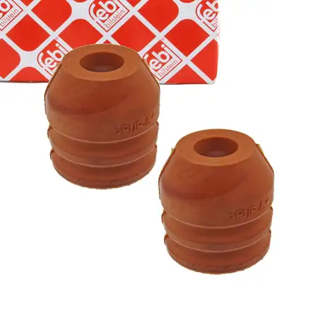 2x FEBI 17292 Anschlagpuffer Gummianschlag Gummilager OPEL Vectra B J96 vorne 0344418