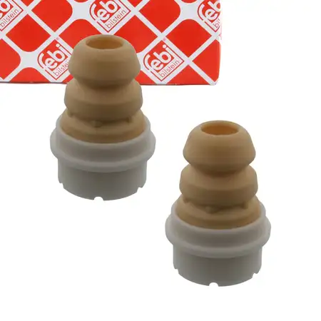 2x FEBI 36818 Anschlagpuffer Gummianschlag Puffer FIAT Doblo 119 223 Vorderachse 46792633