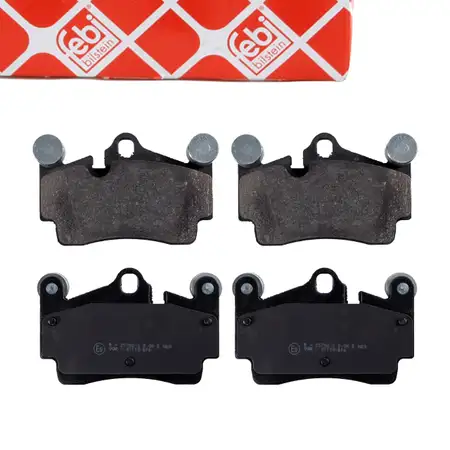 FEBI Bremsbel&auml;ge Bremsbelagsatz VW Touareg 7L AUDI Q7 4LB PORSCHE Cayenne 92A 9PA hinten