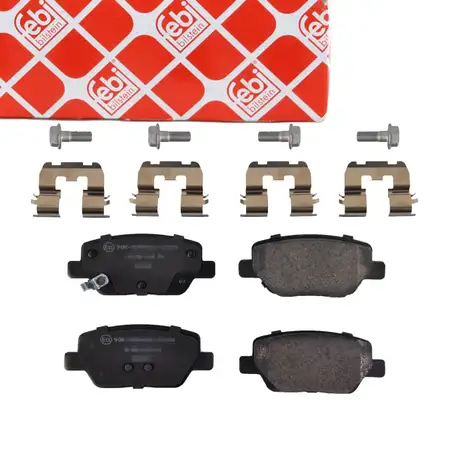 FEBI 173440 Bremsbel&auml;ge Bremsbelagsatz FIAT Tipo 356 357 Bj. 10.15-10.20 hinten 77367717