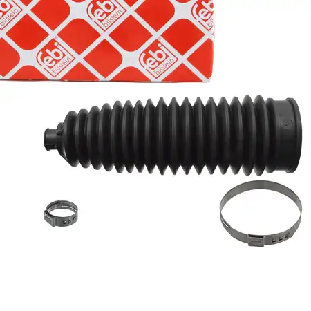 FEBI 101724 Faltenbalgsatz Lenkmanschette Spurstange RENAULT Kangoo Megane 2 vorne