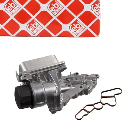 FEBI 179769 &Ouml;lk&uuml;hler + &Ouml;lfilter + Geh&auml;use MERCEDES W203 W204 W211 W212 M272 2721800410