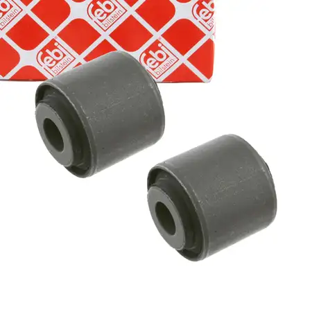 2x FEBI Querlenkerlager MERCEDES W201 W202 W203 S202 S203 W210 S210 W124 hinten 2103520965