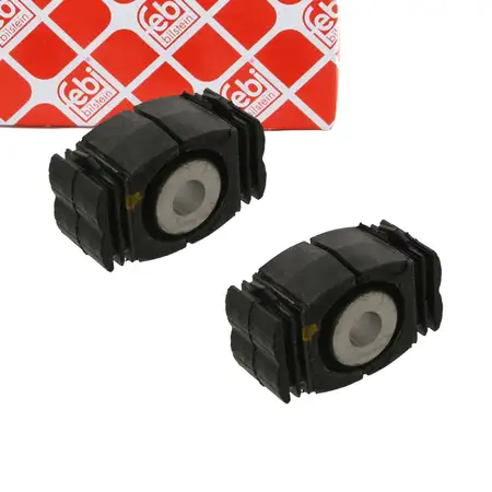 2x FEBI Querlenkerlager AUDI A4 B8 A5 8T 8F A6 C7 A7 4G Q5 8R Hinterachse au&szlig;en 8K0505279E