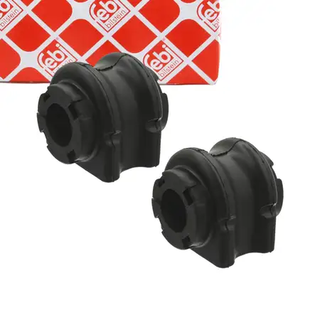 2x FEBI 46791 Stabilisatorlager RENAULT Kangoo Grand Kangoo 2 Vorderachse 7701070790