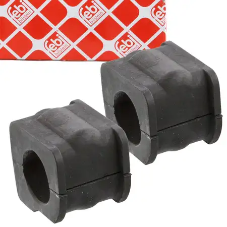 2x FEBI 15982 Stabilisatorlager Stabilager VW Passat B3 B4 Vorderachse links 357411309