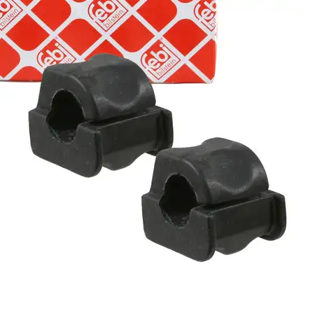 2x FEBI 22492 Stabilisatorlager VW Polo 3 6N Lupo 1 SEAT Arosa 6H vorne innen 6N0411313