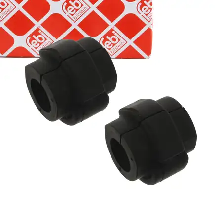 2x FEBI 31551 Stabilisatorlager AUDI A4 B8 A5 8T 8F A6 C7 A7 4G Vorderachse 8K0411327A