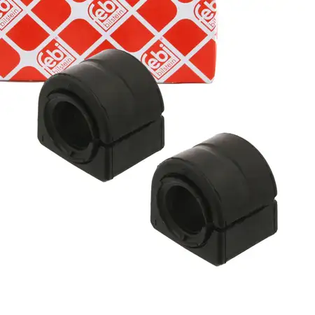 2x FEBI 39626 Stabilisatorlager Stabilager CITROEN C5 1 DC DE 2 RC RE Vorderachse 5094.83