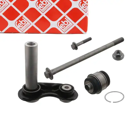 FEBI 34687 PROKIT Querlenker Integrallenker + Lagerbuchsen BMW 5er E39 X5 E53 hinten unten