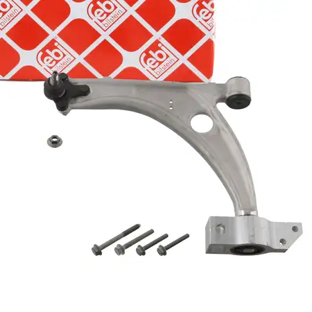 FEBI 39973 PROKIT Querlenker + Traggelenk Halter VW Passat B6 B7 Sharan vorne unten links