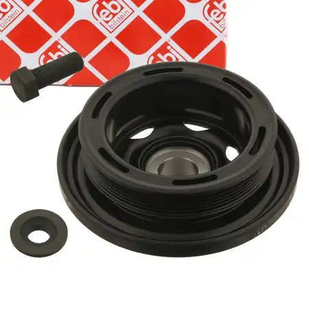 FEBI PROKIT Riemenscheibe Kurbelwelle MERCEDES-BENZ W203 S203 W210 W211 S211 OM611 OM646