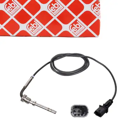 FEBI 100852 Abgastemperatursensor Sensor FIAT Stilo 192 Multipla 186 1.9D / JTD 55197011