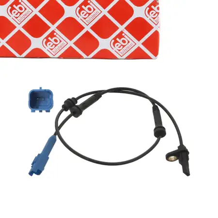 FEBI 46263 ABS Sensor Raddrehzahl CITROEN C2 C3 PEUGEOT 1007 hinten 4545.98