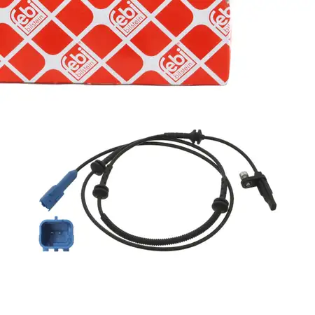 FEBI ABS Sensor Raddrehzahl CITROEN C5 3 C6 PEUGEOT 407 508 vorne 4545.H9