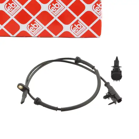 FEBI 107213 ABS Sensor Raddrehzahl MITSUBISHI Colt 6 / CZC 6 SMART Forfour 454 Vorderachse