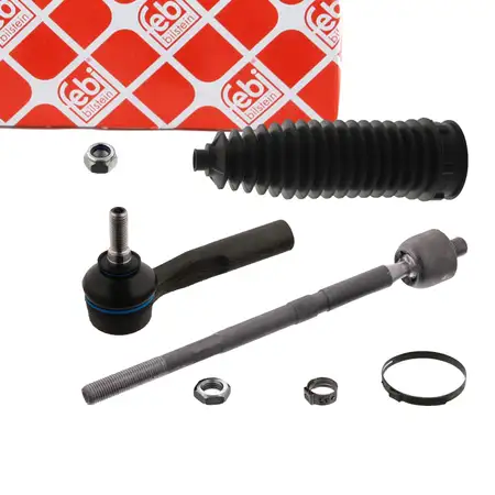 FEBI 39290 Spurstange + Lenkmanschette CITROEN Nemo PEUGEOT Bipper FIAT Qubo vorne links