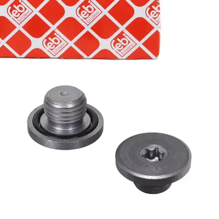 FEBI 48876 &Ouml;lablassschraube + Dichtring OPEL Astra Corsa Insignia Meriva Vectra Zafira