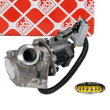 FEBI 109636 AGR-Ventil FORD Focus C-Max MK1 1.6 TDCi 109 PS BJ. bis 03.2007 1229960