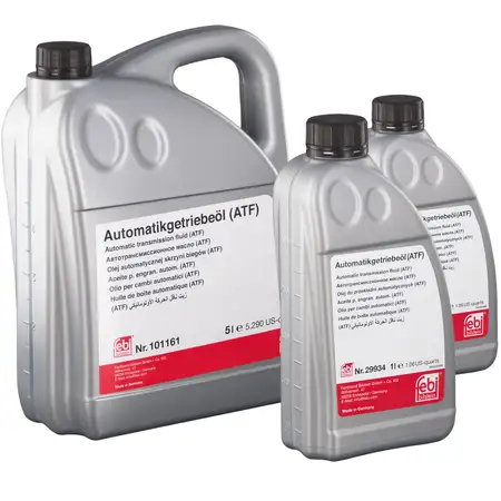 7L 7 Liter FEBI Automatikgetriebe&ouml;l ATF BMW FORD MINI OPEL PSA VOLVO VW