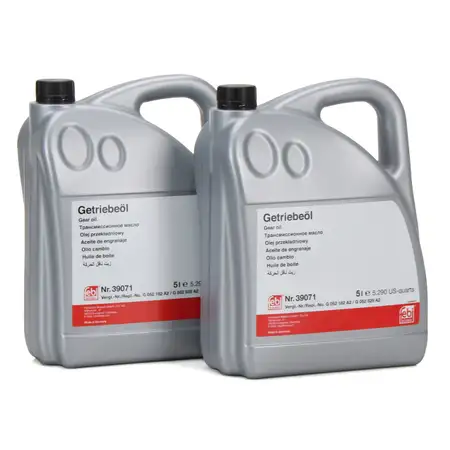 10L 10 Liter FEBI DSG Automatikgetriebe&ouml;l VW TL 52 182 DCTF-1 GELB