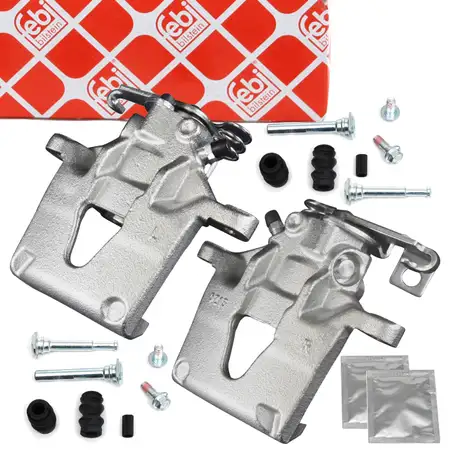 2x FEBI Bremssattel &Oslash; 42mm + F&uuml;hrungsh&uuml;lsen NISSAN Interstar X70 Movano A Master 2 hinten