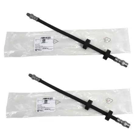 2x 06562 FEBI Bremsschlauch vorne f&uuml;r AUDI 80 90 100 VW GOLF I II PASSAT CADDY