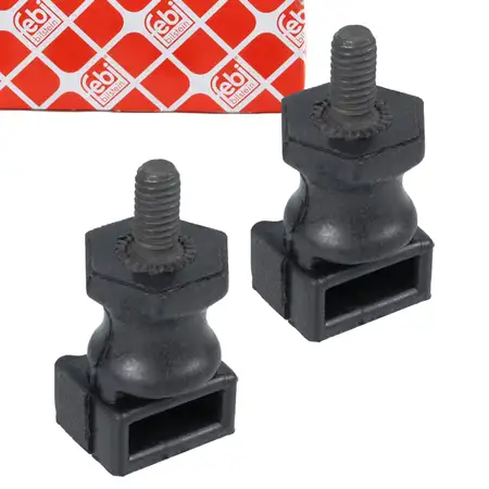 2x FEBI Gummipuffer Sekund&auml;rluftpumpe VW Golf 4 5 6 Passat Sharan Touran T4 06A133567A